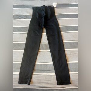 BLANQI Deepest Black Maternity Belly Support Leggings